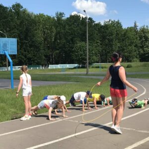 Доброе и бодрое тренировочное утро в спортивном лагере Багима 2020 (3)