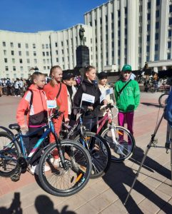 ВЕЛОПРОБЕГ, ПРИУРОЧЕННЫЙ ГОДУ МИРА И СОЗИДАНИЯ 2023 (9)