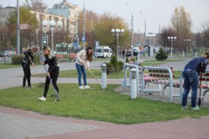 19 октября 2019 года СДЮШОР Багима приняла участие в областном субботнике! (4)