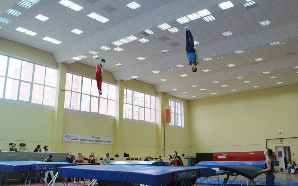 20 апреля 2019 года прошло открытое Первенство города Минска по прыжкам на батуте