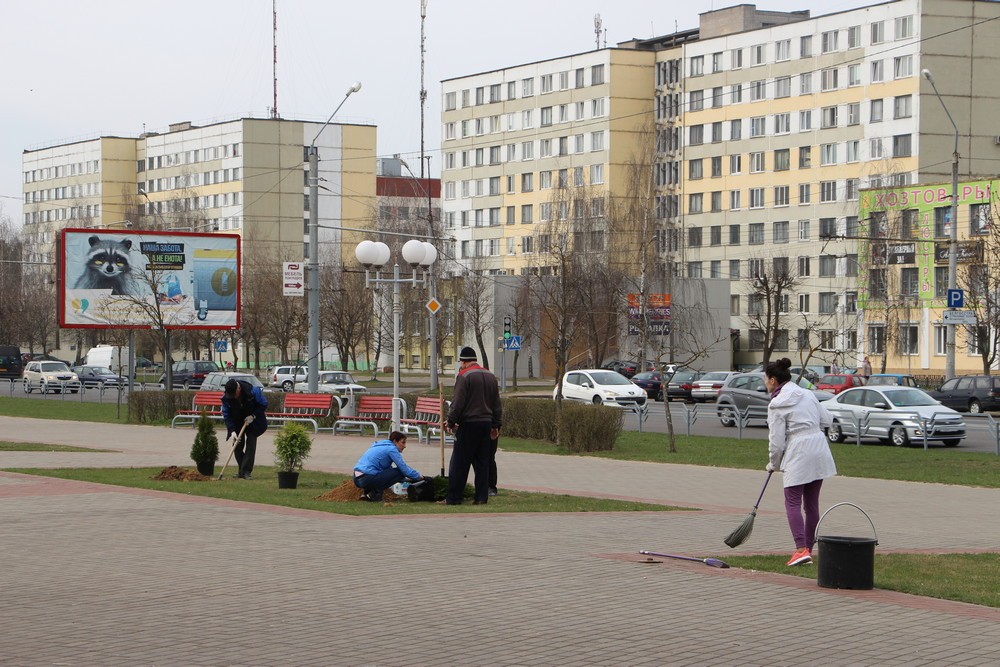 20 апреля ГСУСУ Могилевская городская СДЮШОР "Багима" им. О. Г. Мищенко" приняла участие Республиканском субботнике