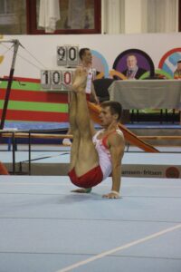 7 октября 2016 прошел турнир по спортивной гимнастике на призы шестикратного олимпийского чемпиона Виталия Щербо (3)