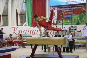 7 октября 2016 прошел турнир по спортивной гимнастике на призы шестикратного олимпийского чемпиона Виталия Щербо (5)