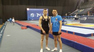 8-16.04.18 г. в Баку (Азербайджан) прошел Чемпионат Европы по прыжкам на акробатической дорожке (6)