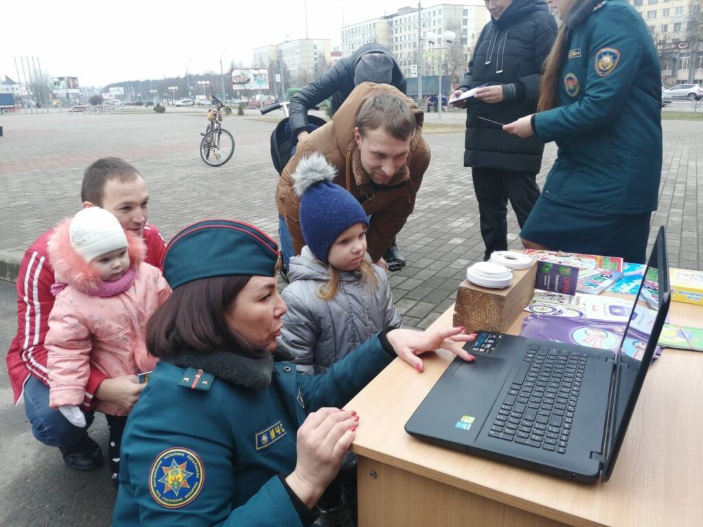 9 марта 2020 года МЧС в рамках Республиканской акции «День безопасности! Внимание всем!»