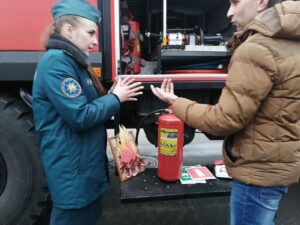 9 марта 2020 года МЧС в рамках Республиканской акции «День безопасности! Внимание всем!» (2)