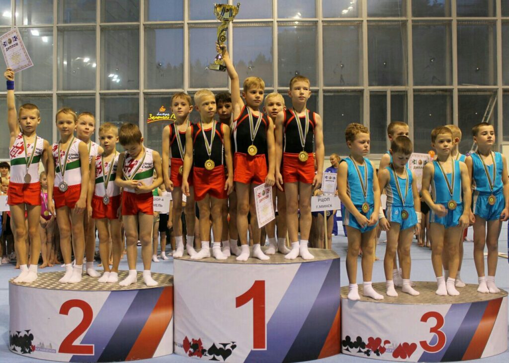 В Минске 30.11-01.12.18 г. прошли Республиканские соревнования "Юный чемпион" по спортивной гимнастике