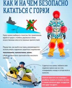 Зима — это время повышенного травматизма и виной всему не только гололед, но и вполне мирные забавы — катание с горок! 2021 (3)