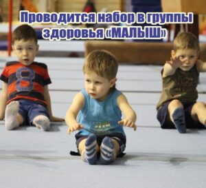 Продолжается набор в группы здоровья МАЛЫШ детей с 4 лет по спортивной гимнастике!!! 2016