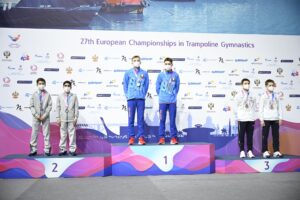 С 29 апреля по 2 мая 2021 года в городе Сочи проходил чемпионат Европы по прыжкам на батуте (3)