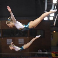 Успешно прошел Чемпионат РБ по прыжкам на батуте в городе Минске с 21 по 23 сентября 2015 года