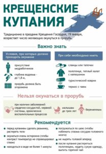 Крещенское купание