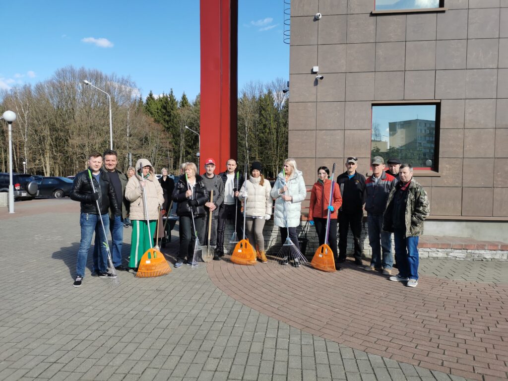 ОБЩЕГОРОДСКОЙ СУББОТНИК ПО НАВЕДЕНИЮ ПОРЯДКА.